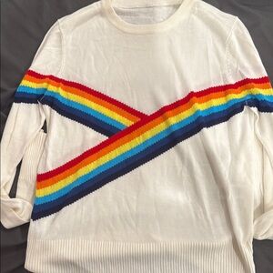 Spiritual gangster Colorful Striped Women's Sweater